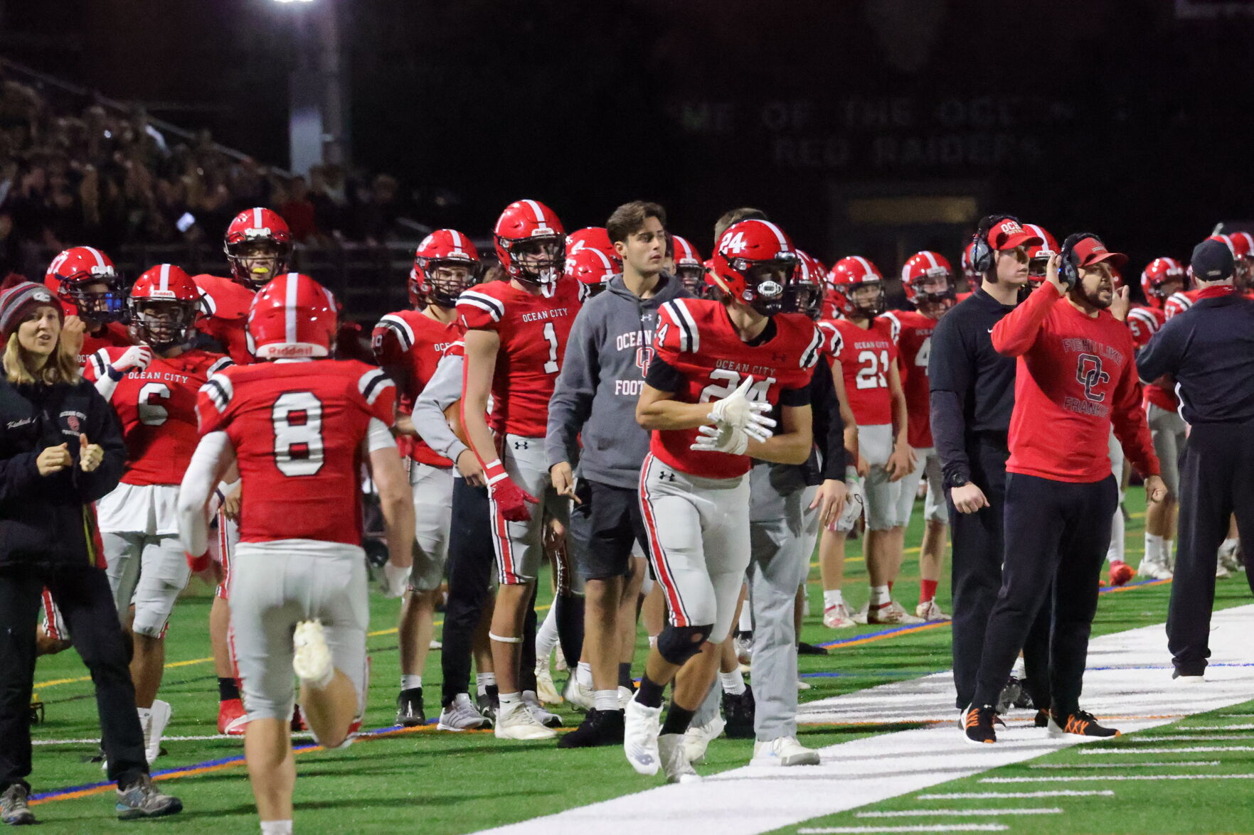 Long Branch vs Ocean City football game